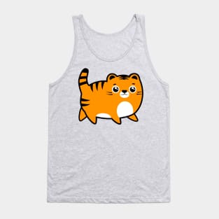 Cute tiger Tank Top